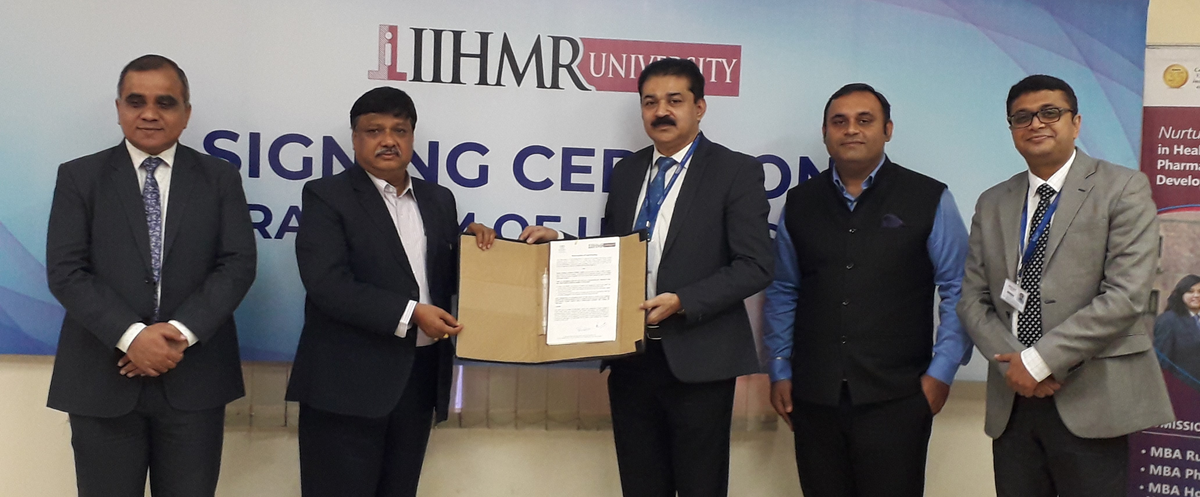 IIHMR University’s Strategic Alliance with Shalby Limited